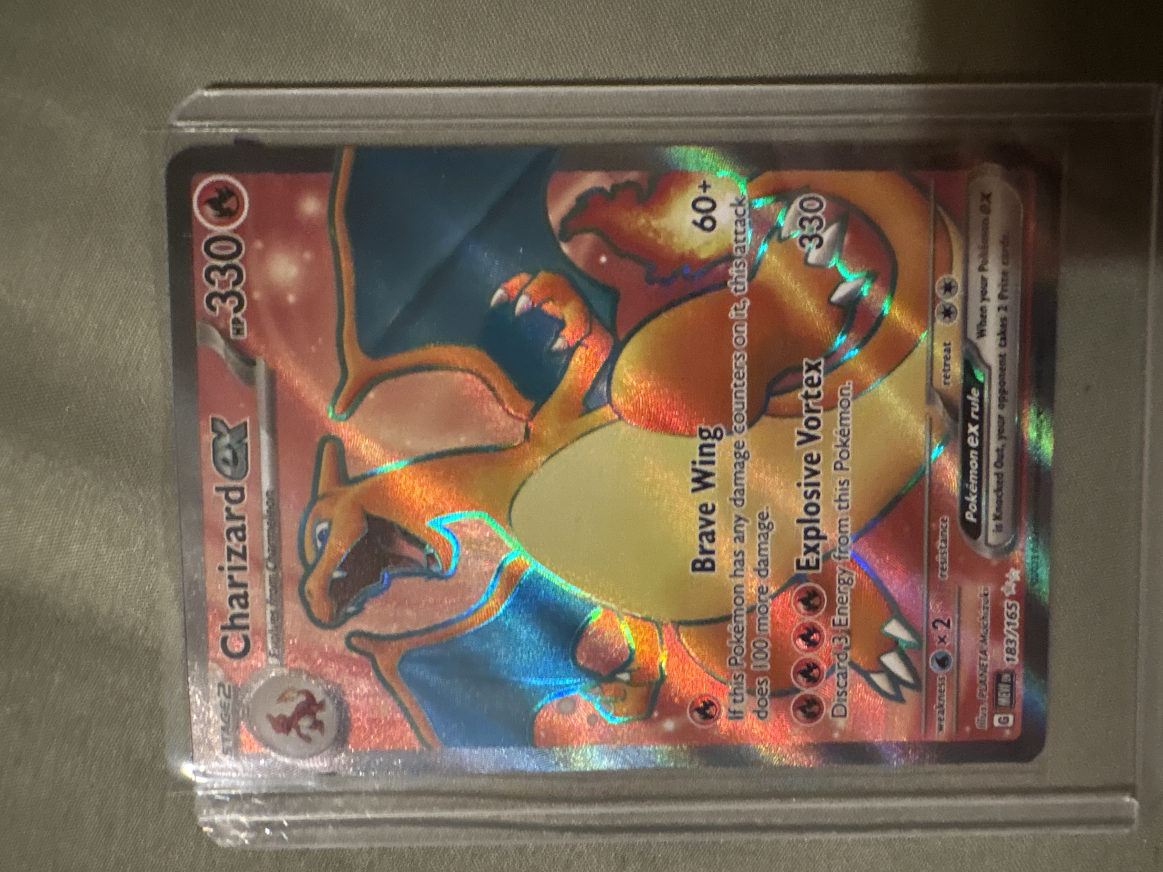 Charizard EX Ultra Rare (183) 2023 Pokemon Mew EN-151 - Pokémon
